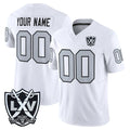Johmsee Custom LV.Raiders White 2026 Vapor Limited Home Game Any Name & Numbers Stitched Jerseys