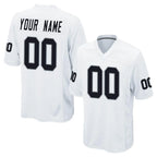 Johmsee Custom LV.Raiders White Home Game Any Name & Numbers Stitched Jerseys