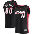 Johmsee Custom M.Heat Black Fast Break Replica Jerseys - Icon Edition