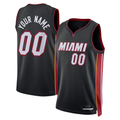 Johmsee Custom M.Heat Black Swingman Jerseys - Icon Edition