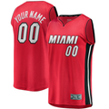 Johmsee Custom M.Heat Red Fast Break Jerseys - Statement Edition