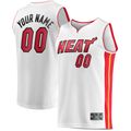 Johmsee Custom M.Heat White Fast Break Replica Jerseys - Association Edition