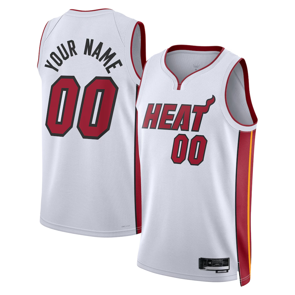 Johmsee Custom M.Heat White Swingman Jerseys - Association Edition