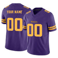 Johmsee Custom MN.Vikings Purple Limited Alternate Vapor F.U.S.E. Home Game Any Name & Numbers Stitched Jerseys