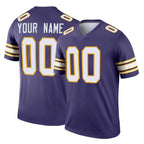 Johmsee Custom MN.Vikings Purple Limited Classic Home Game Any Name & Numbers Stitched Jerseys