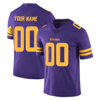 Johmsee Custom MN.Vikings Purple Limited Color Rush Home Game Any Name & Numbers Stitched Jerseys