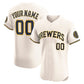 Custom Milwaukee Brewers Home Elite Jersey – Cream Stitched Baseball Jersey