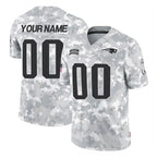 Johmsee Custom NE.Patriots Arctic Camo Salute To Service Limited Game Any Name & Numbers Stitched Jerseys