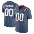 Johmsee Custom NE.Patriots Blue Limited Rivalries Collection Home Game Any Name & Numbers Stitched Jerseys