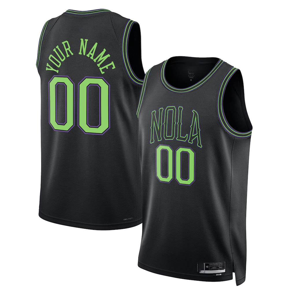Johmsee Custom NO.Pelicans hite Swingman Stitched Jerseys- Association Edition