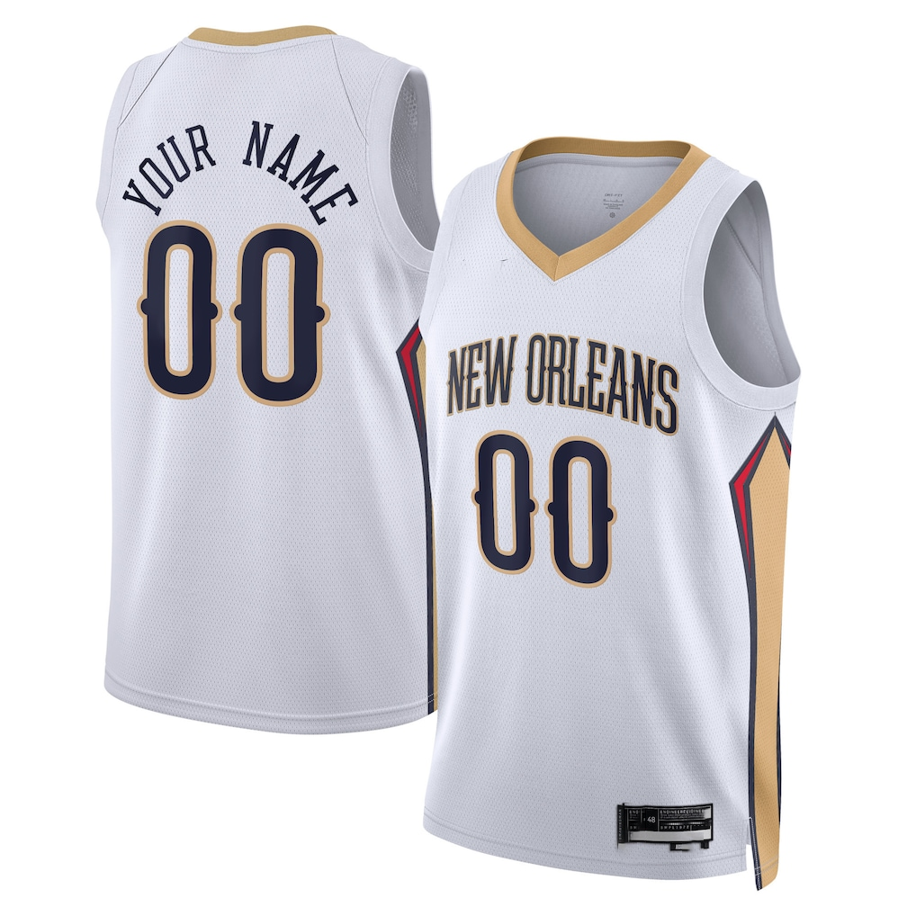 Johmsee Custom NO.Pelicans Black 2025-2026 City Edition Swingman Stitched Jerseys
