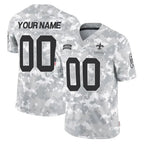 Johmsee Custom NO.Saints Arctic Camo Salute To Service Limited Game Any Name & Numbers Stitched Jerseys