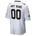 Johmsee Custom NO.Saints White Home Game Stitched Jerseys