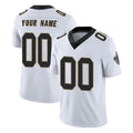 Johmsee Custom NO.Saints White Limited Vapor Untouchable Home Game Any Name & Numbers Stitched Jerseys