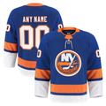 Johmsee Custom NY.Islanders Royal Home Authentic Pro Jerseys
