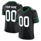 Johmsee Custom NY.Jets Black Limited Legacy Vapor F.U.S.E. Home Game Any Name & Numbers Stitched Jerseys