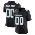 Johmsee Custom NY.Jets Black Limited Vapor Home Game Any Name & Numbers Stitched Jerseys