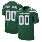 Johmsee Custom NY.Jets Green Home Game Any Name & Numbers Stitched Jerseys