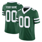 Johmsee Custom NY.Jets Green Legacy Limited Vapor F.U.S.E. Home Game Any Name & Numbers Stitched Jerseys