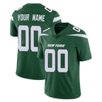 Johmsee Custom NY.Jets Green Limited Vapor Home Game Any Name & Numbers Stitched Jerseys
