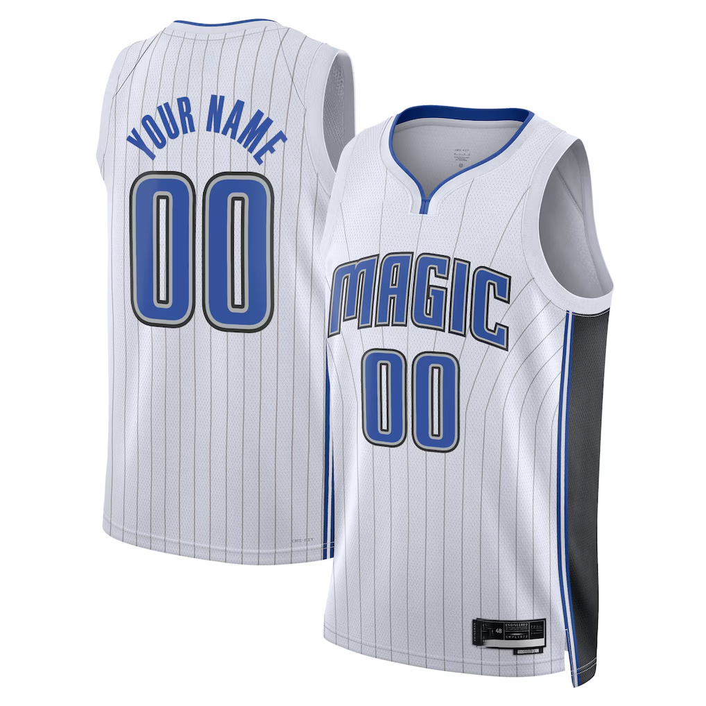 Johmsee Custom O.Magic White Swingman Jerseys - Association Edition