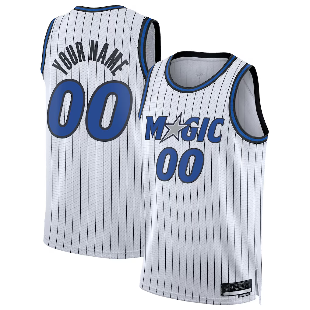 Johmsee Custom O.Magic White Swingman Jerseys - Association Edition