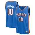 Johmsee Custom OC.Thunder Blue Fast Break Stitched Jerseys - Icon Edition