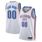 Johmsee Custom OC.Thunder White Swingman Stitched Jerseys- Association Edition