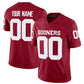 Custom O.Sooners Active Player Red Stitched Football College Jerseys