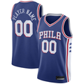 Johmsee Custom P.76ers Royal 2020-21 Swingman Jerseys - Icon Edition