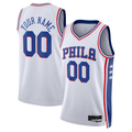 Johmsee Custom P.76ers White 2022-23 Swingman Jerseys - Association Edition