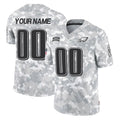 Johmsee Custom P.Eagles Arctic Camo Salute to Service Limited Game Any Name & Numbers Stitched Jerseys