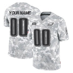 Johmsee Custom P.Eagles Arctic Camo Salute to Service Limited Game Any Name & Numbers Stitched Jerseys