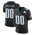 Johmsee Custom P.Eagles Black Limited Vapor Untouchable Super Bowl LIX Home Game Any Name & Numbers Stitched Jerseys
