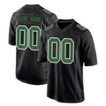 Johmsee Custom P.Eagles Carbon Green Fashion Home Game Any Name & Numbers Stitched Jerseys