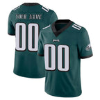 Johmsee Custom P.Eagles Team Color Green Vapor Untouchable Home Game Any Name & Numbers Stitched Jerseys
