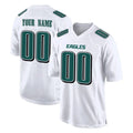 Johmsee Custom P.Eagles White Tundra Fashion Home Game Any Name & Numbers Stitched Jerseys
