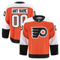 Johmsee Custom P.Flyers Orange Home Authentic Pro Jerseys