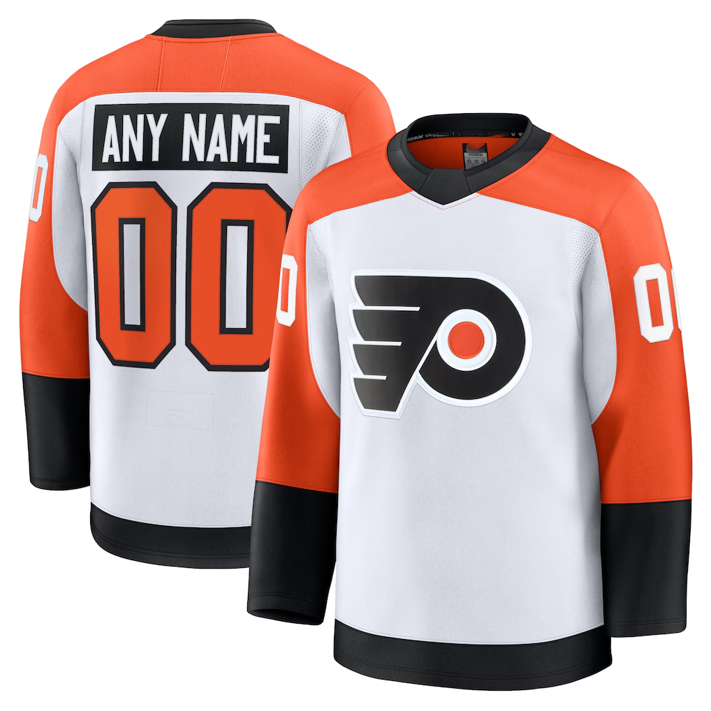 Johmsee Custom P.Flyers White Away Premium Jerseys