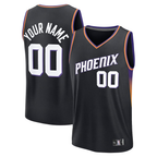 Johmsee Custom P.Suns Fanatics Black Fast Break Jerseys - Icon Edition
