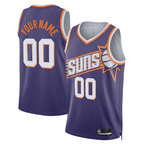 Johmsee Custom P.Suns Purple Swingman Jerseys - Icon Edition