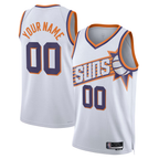 Johmsee Custom P.Suns White Swingman Jerseys - Association Edition