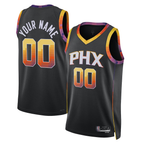 Johmsee Custom P.Sunss Black 2022-2023 Swingman Jerseys - Statement Edition