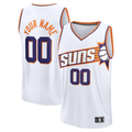 Johmsee Custom P.Sunss Fanatics White Fast Break Jerseys - Association Edition