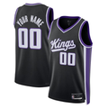 Johmsee Custom S.Kings Black Swingman Jerseys - Icon Edition