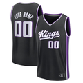 Johmsee Custom S.Kings Fanatics Black Fast Break Jerseys - Icon Edition