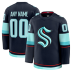 Johmsee Custom S.Kraken Deep Sea Blue Home Premium Jerseys