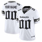 Custom S.Seahawks Active Player White 2025 F.U.S.E. 'Gothic Rain City Shadows Edition' Vapor Limited Football Stitched Jersey