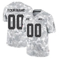 Johmsee Custom S.Seahawks Arctic Camo Limited Salute To Service Home Game Any Name & Numbers Stitched Jerseys