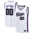 Johmsee Custom S.kings Fanatics White Fast Break Jerseys - Association Edition